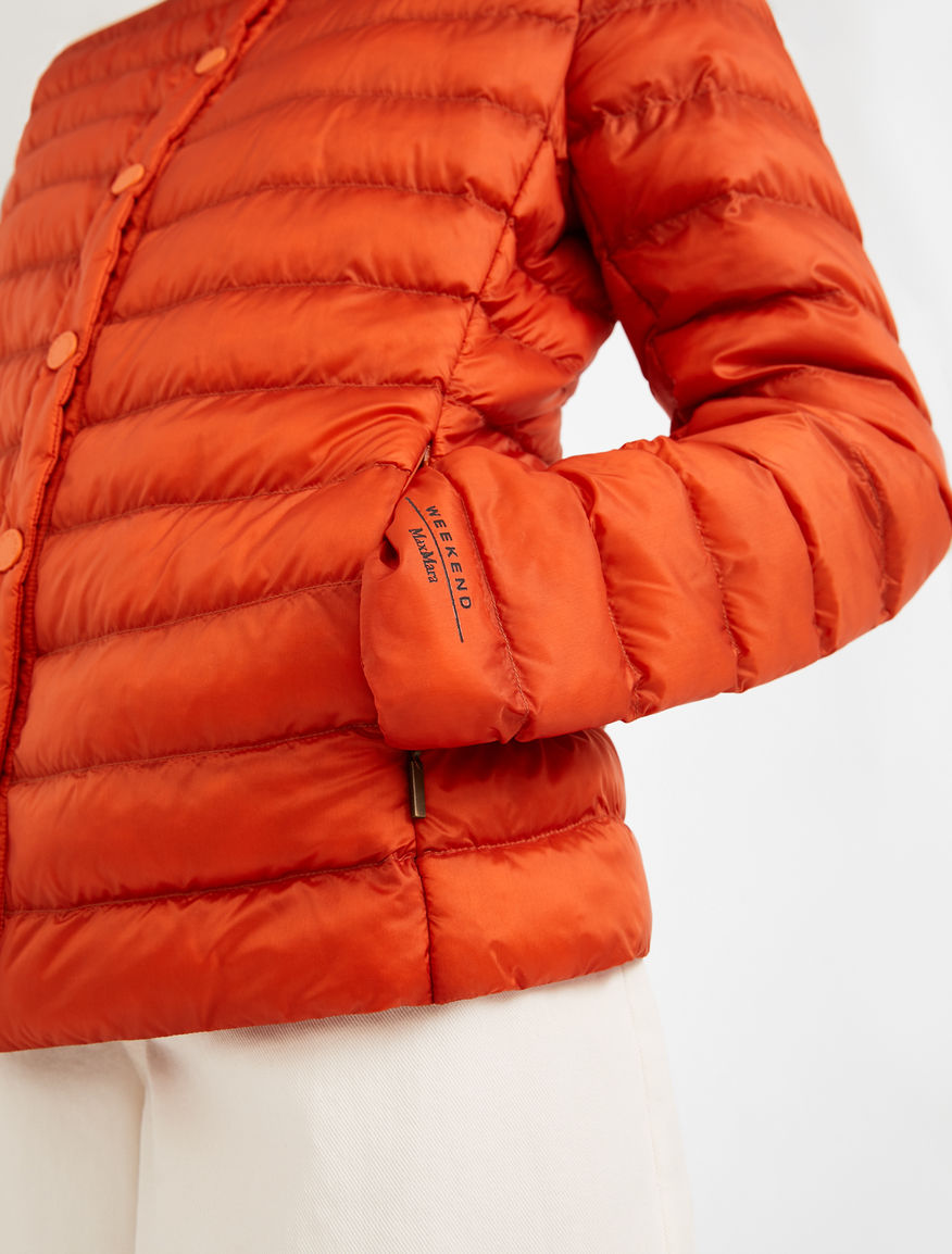 Water-repellent canvas padded jacket Weekend Maxmara Water-repellent canvas padded jacket Weekend Maxmara