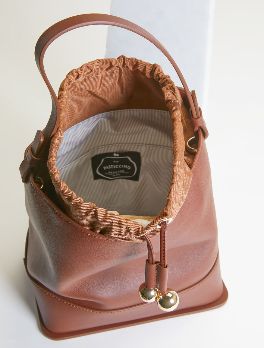 Leather bucket bag Weekend Maxmara Leather bucket bag Weekend Maxmara
