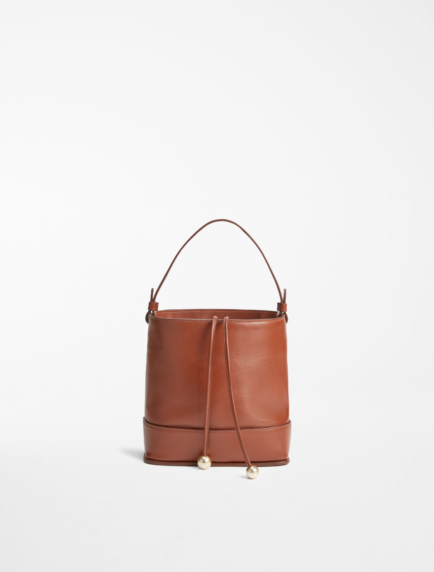 Leather bucket bag Weekend Maxmara Leather bucket bag Weekend Maxmara