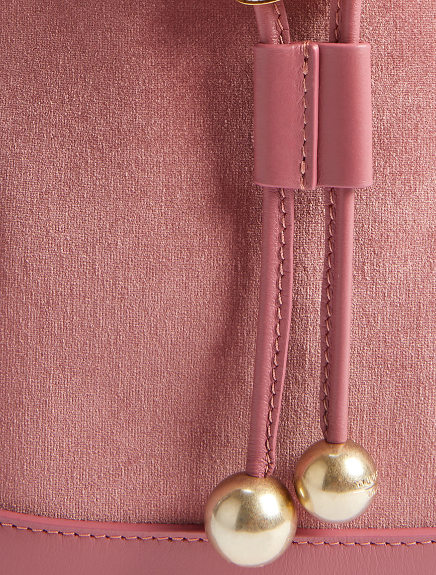 Velvet and leather shopper bag Weekend Maxmara Velvet and leather shopper bag Weekend Maxmara