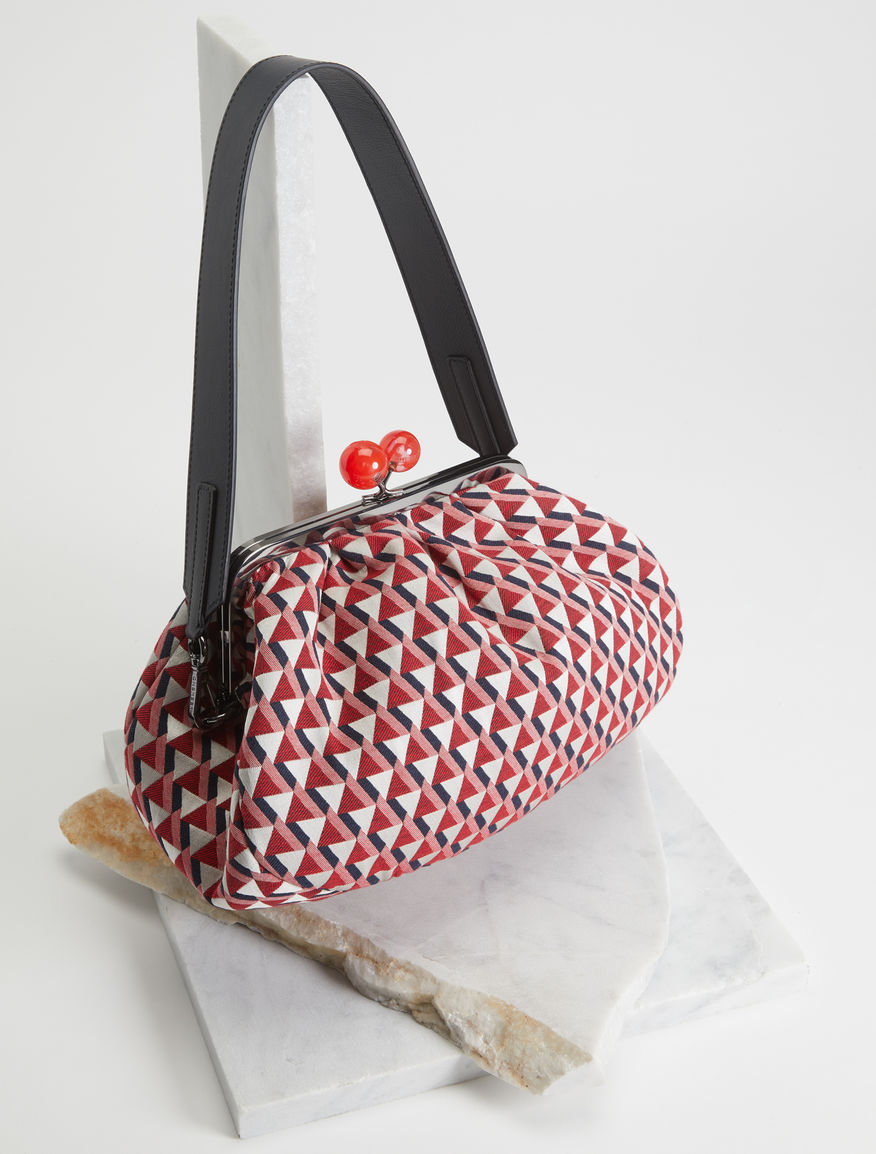 Medium jacquard fabric Pasticcino Bag Weekend Maxmara Medium jacquard fabric Pasticcino Bag Weekend Maxmara