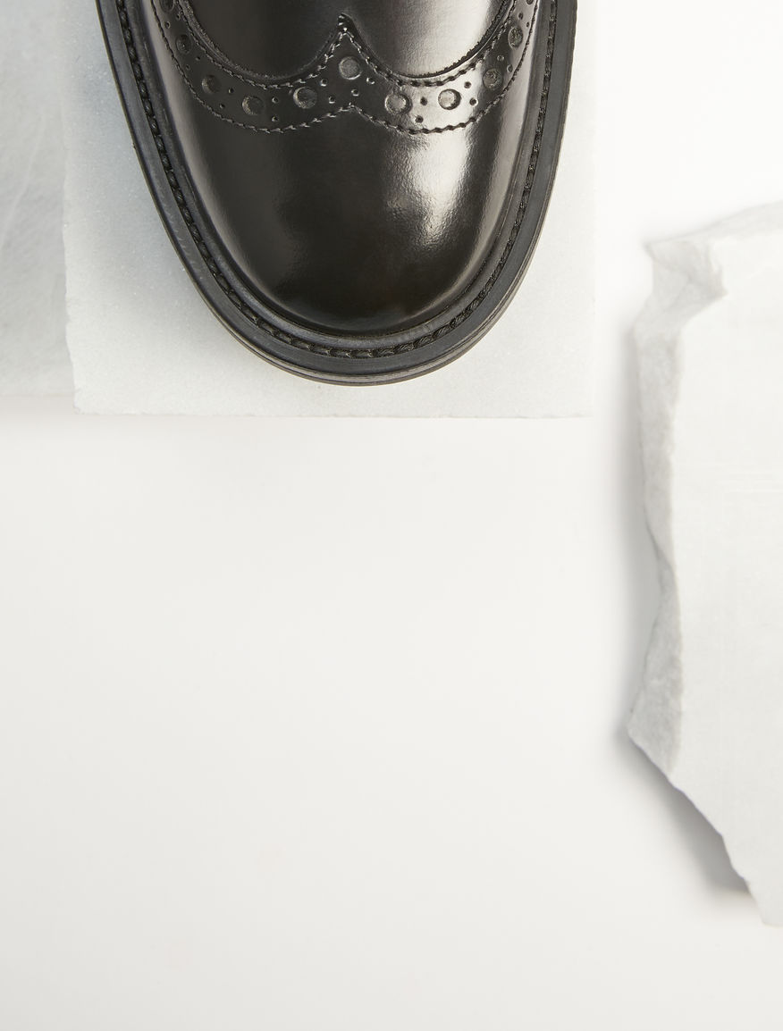 Leather lace-up shoes Weekend Maxmara Leather lace-up shoes Weekend Maxmara