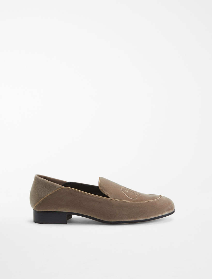 Mocassino in velluto Weekend Maxmara Mocassino in velluto Weekend Maxmara