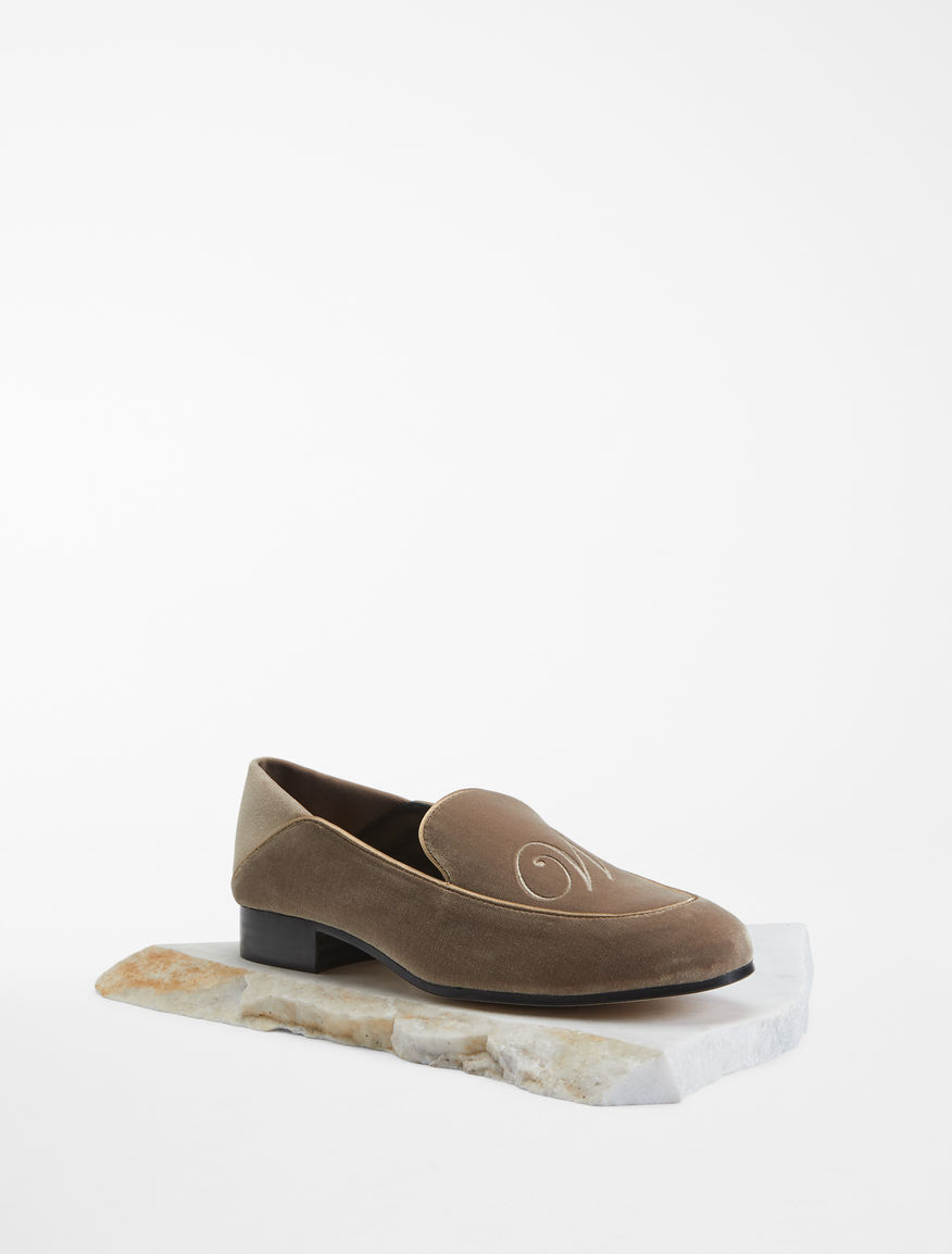 Mocassino in velluto Weekend Maxmara Mocassino in velluto Weekend Maxmara
