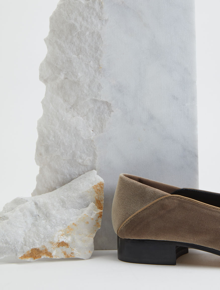 Mocassino in velluto Weekend Maxmara Mocassino in velluto Weekend Maxmara