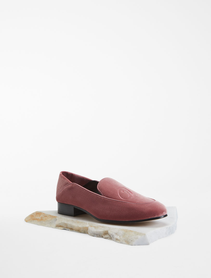 Velvet moccasin Weekend Maxmara Velvet moccasin Weekend Maxmara