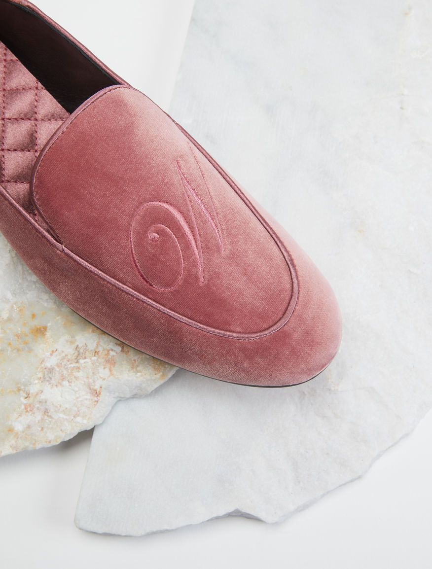 Velvet moccasin Weekend Maxmara Velvet moccasin Weekend Maxmara