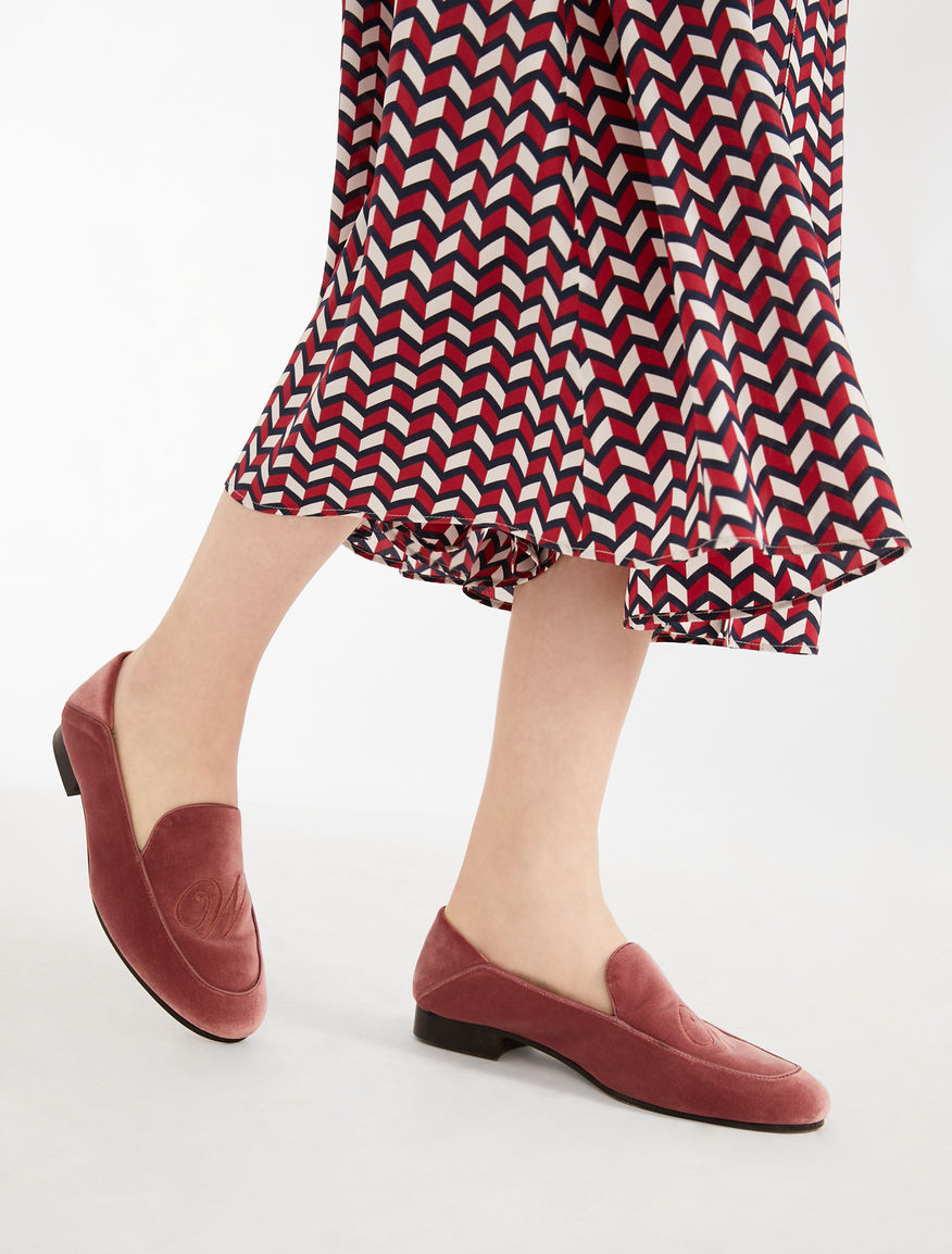 Velvet moccasin Weekend Maxmara Velvet moccasin Weekend Maxmara