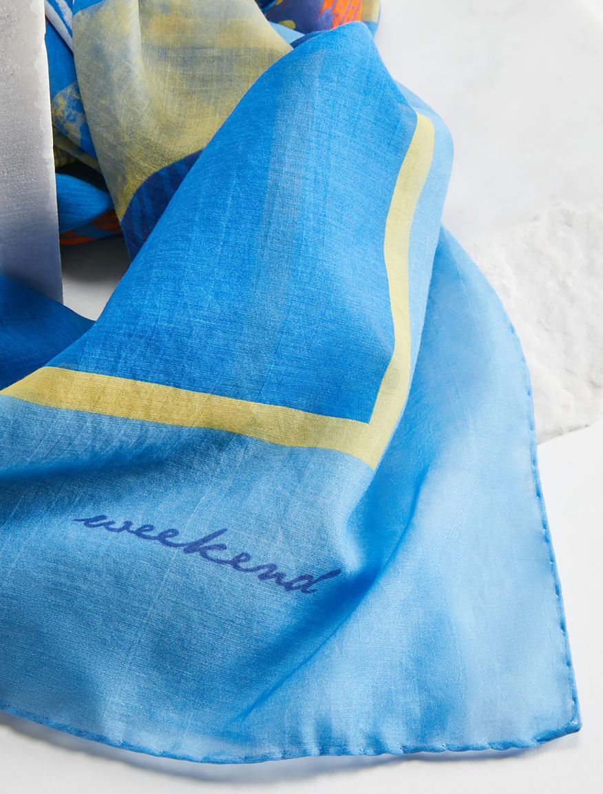 Silk and cotton shawl Weekend Maxmara Silk and cotton shawl Weekend Maxmara