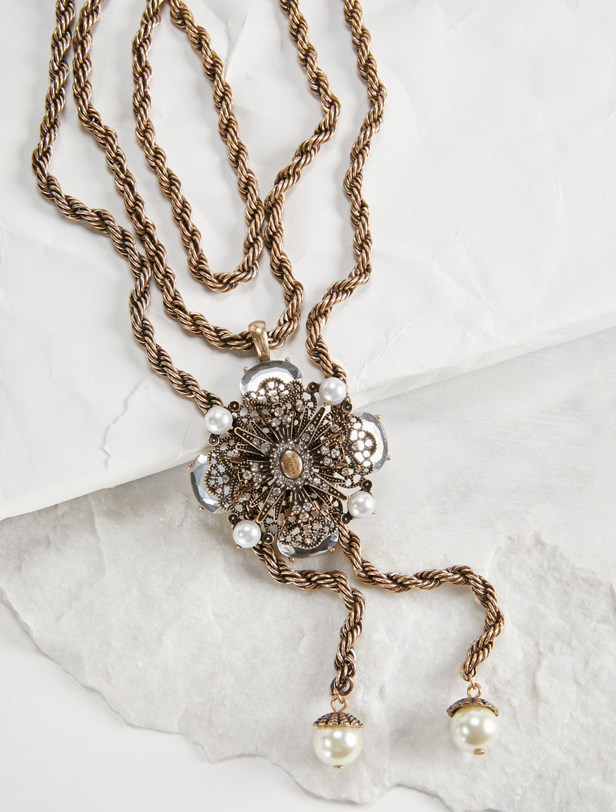 Jewelled chain necklace Weekend Maxmara Jewelled chain necklace Weekend Maxmara