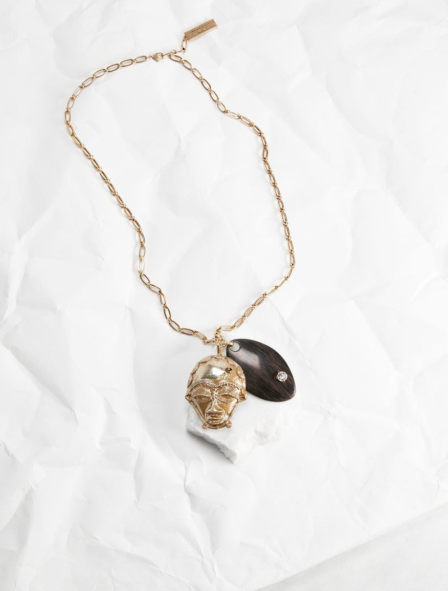Chain necklace with charm Weekend Maxmara Chain necklace with charm Weekend Maxmara