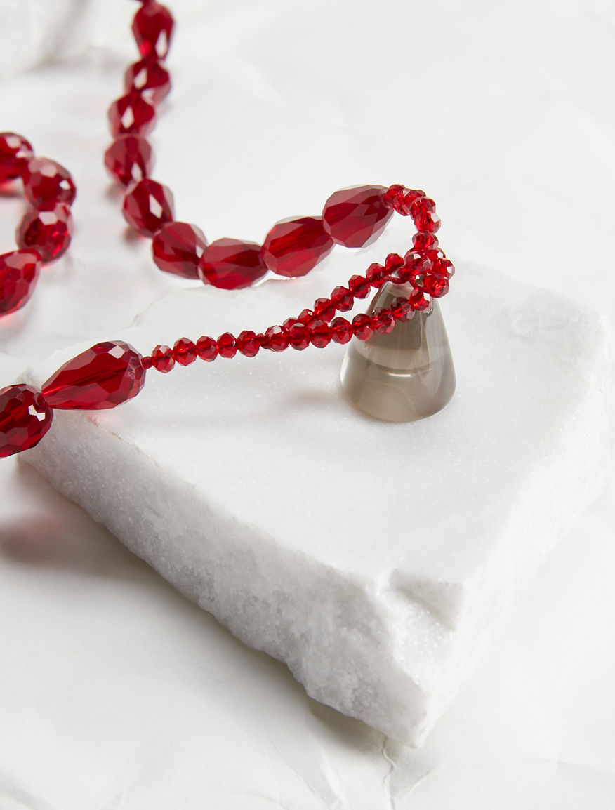 Necklace with glass drops Weekend Maxmara Necklace with glass drops Weekend Maxmara