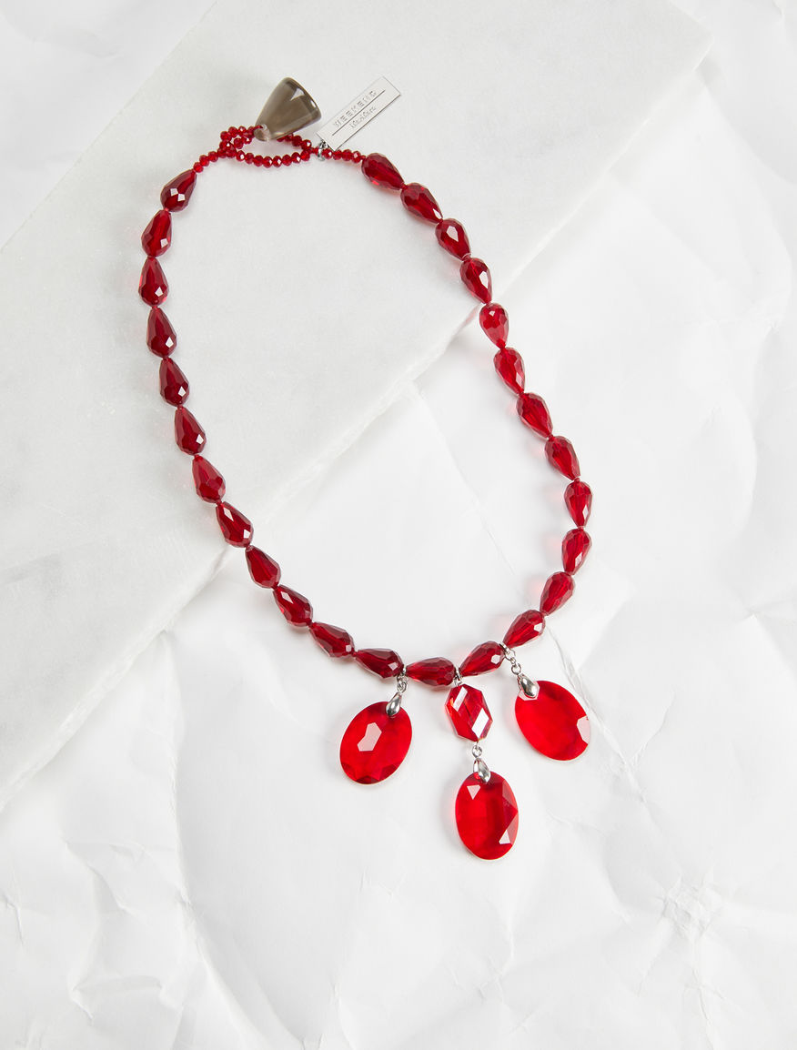 Necklace with glass drops Weekend Maxmara Necklace with glass drops Weekend Maxmara