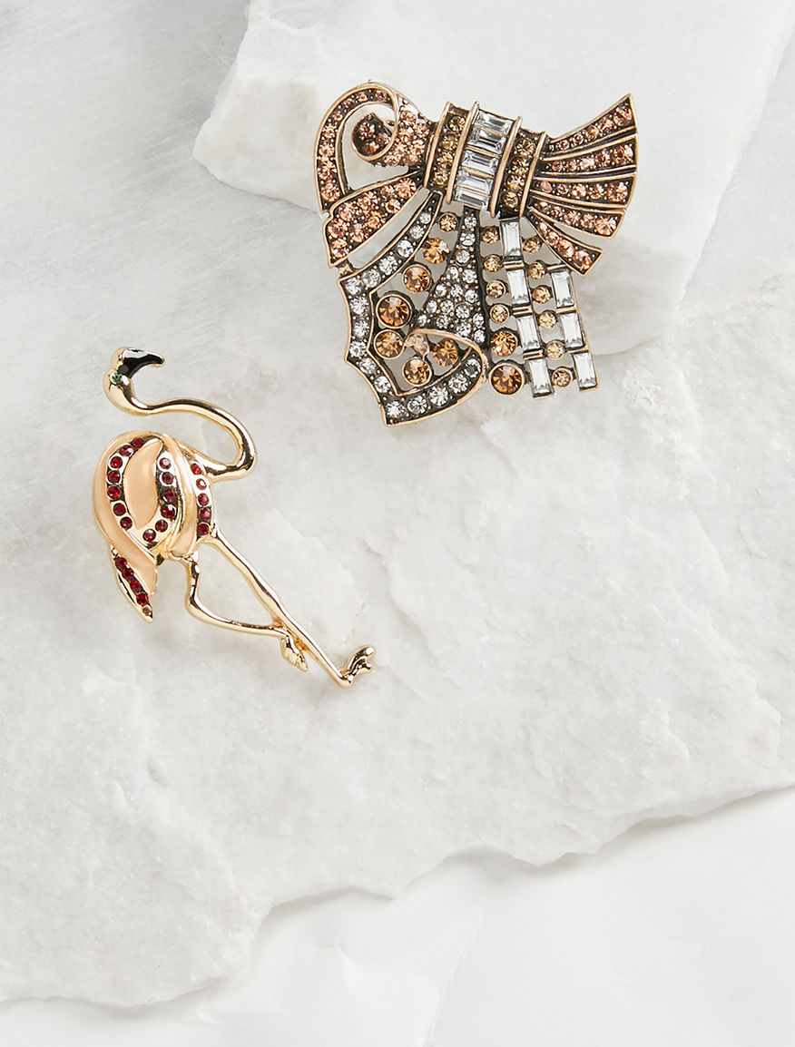 Set of 2 brooches Weekend Maxmara Set of 2 brooches Weekend Maxmara