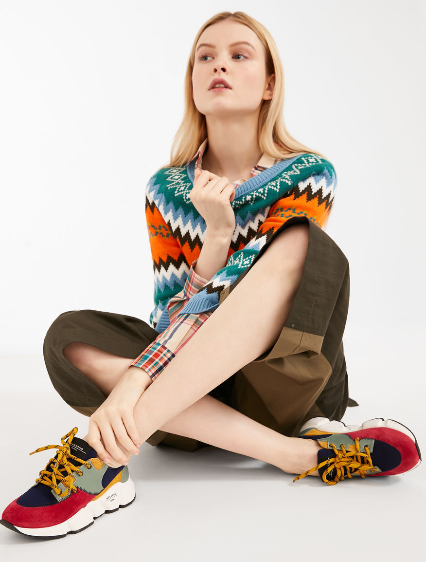 Sneaker in pelle scamosciata Weekend Maxmara Sneaker in pelle scamosciata Weekend Maxmara