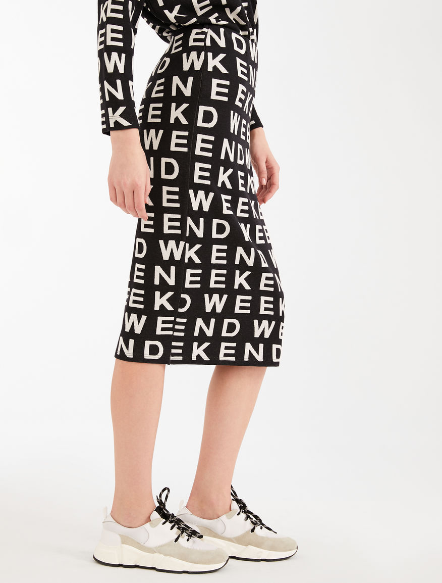 Jacquard jersey skirt Weekend Maxmara Jacquard jersey skirt Weekend Maxmara