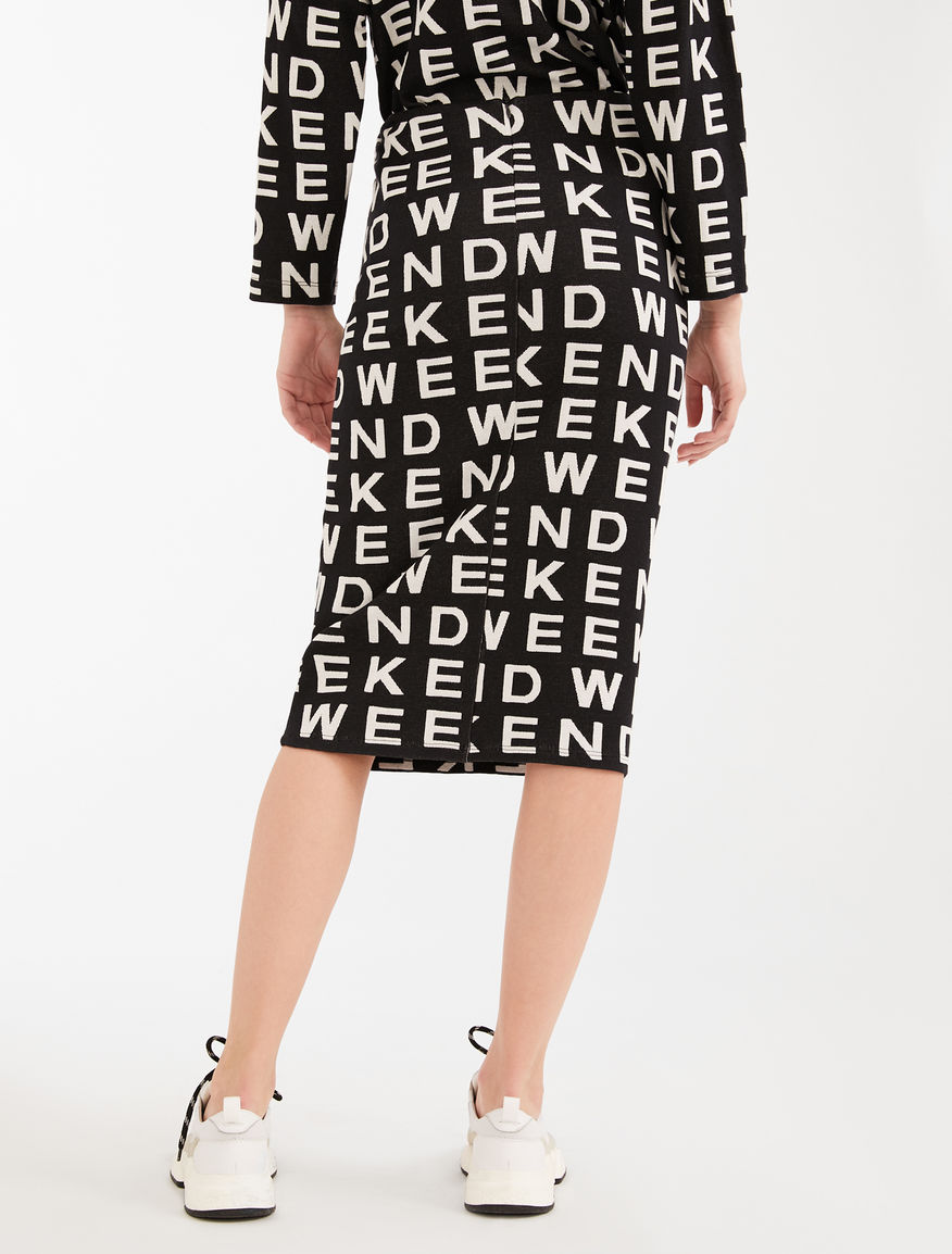 Jacquard jersey skirt Weekend Maxmara Jacquard jersey skirt Weekend Maxmara
