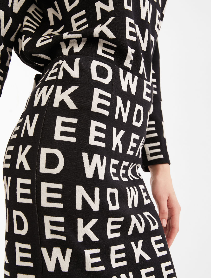 Jacquard jersey skirt Weekend Maxmara Jacquard jersey skirt Weekend Maxmara