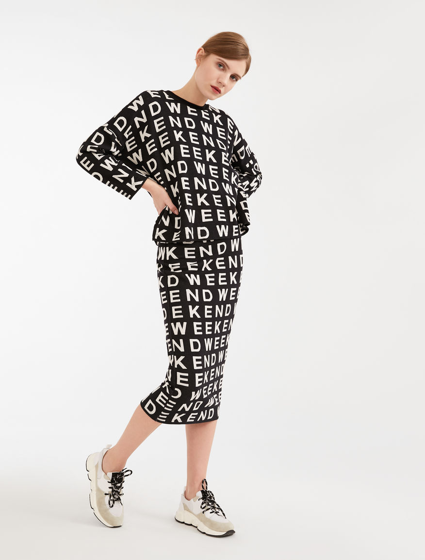 Jacquard jersey skirt Weekend Maxmara Jacquard jersey skirt Weekend Maxmara