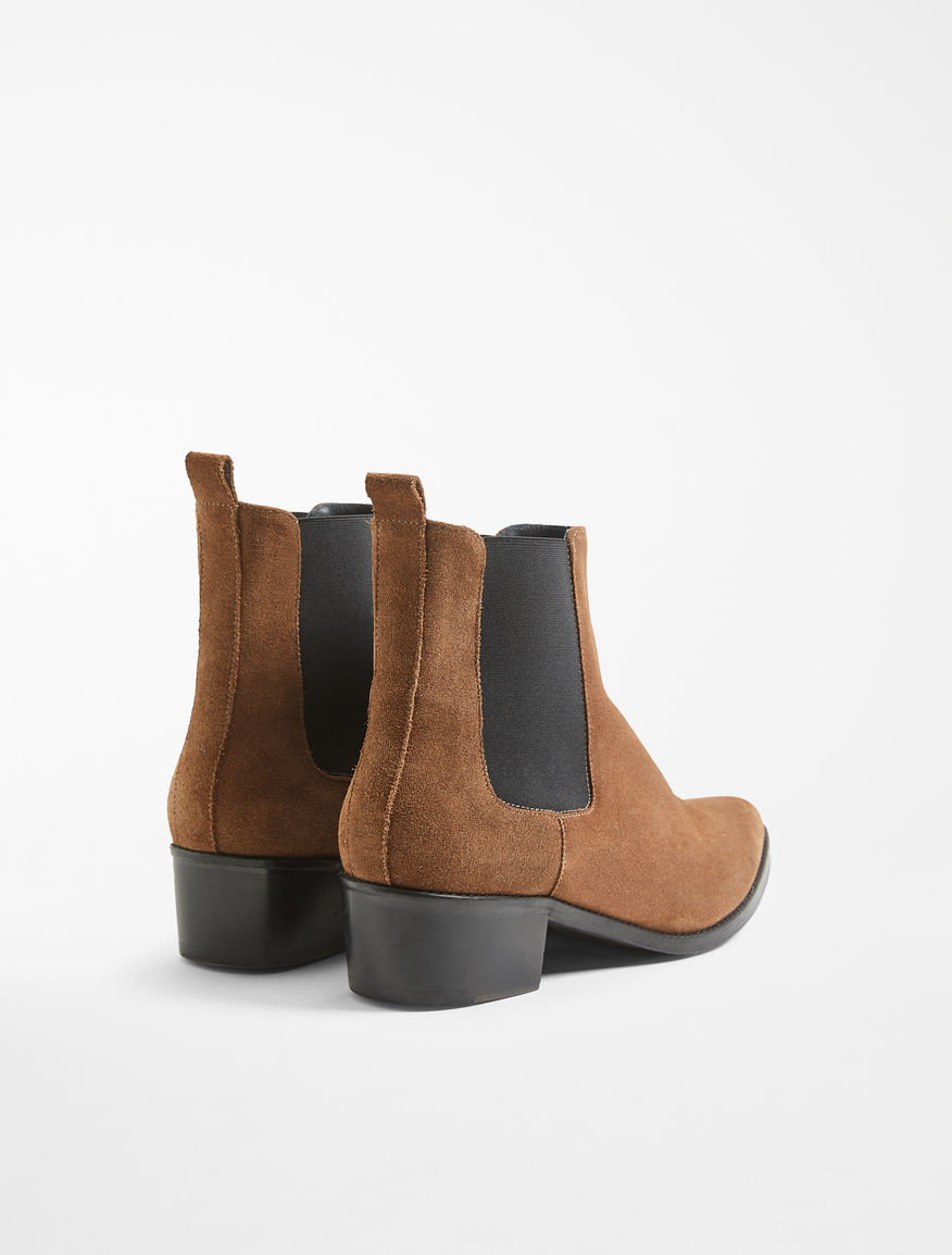 Tronchetto in pelle scamosciata Weekend Maxmara Tronchetto in pelle scamosciata Weekend Maxmara