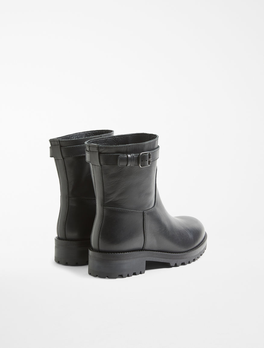 Biker boot in pelle Weekend Maxmara Biker boot in pelle Weekend Maxmara
