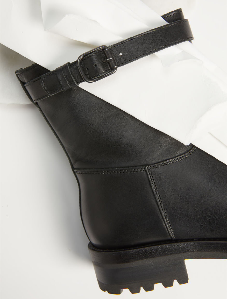 Biker boot in pelle Weekend Maxmara Biker boot in pelle Weekend Maxmara