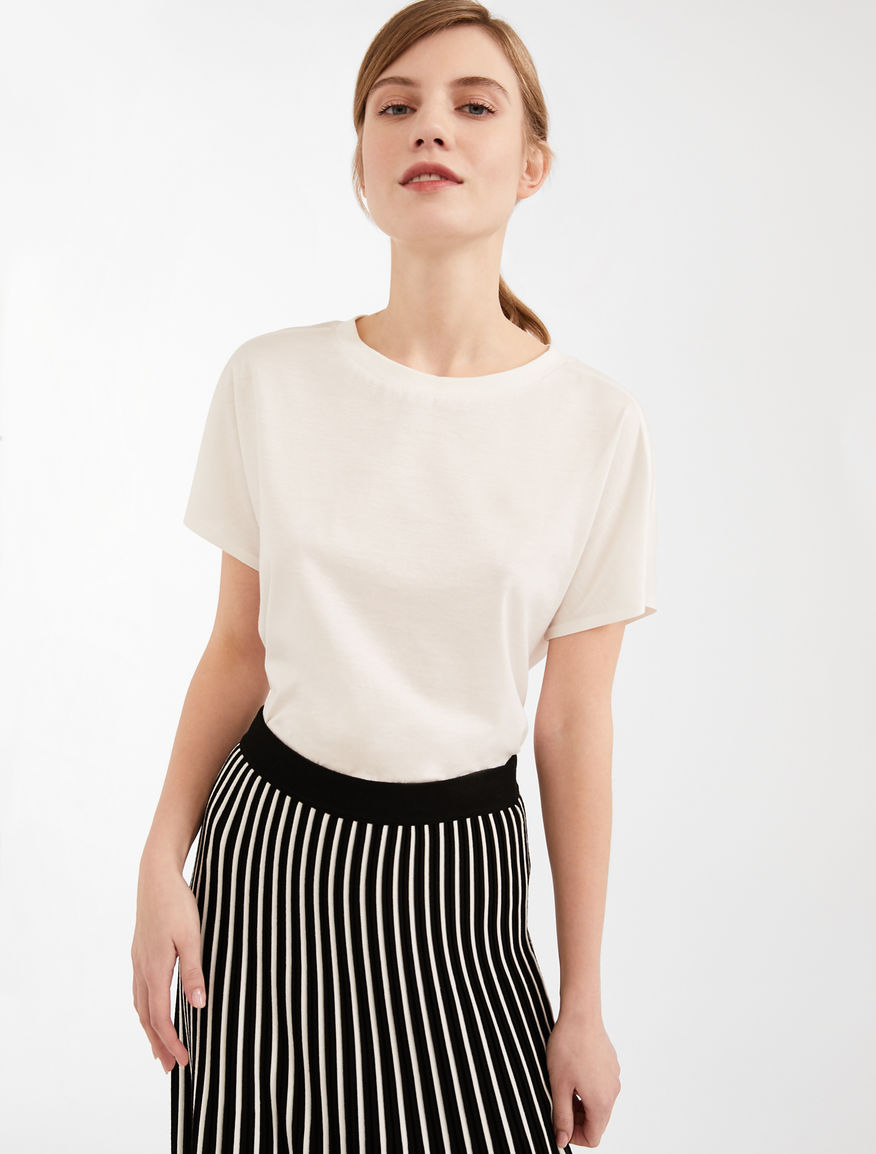 T-shirt in jersey di cotone Weekend Maxmara T-shirt in jersey di cotone Weekend Maxmara