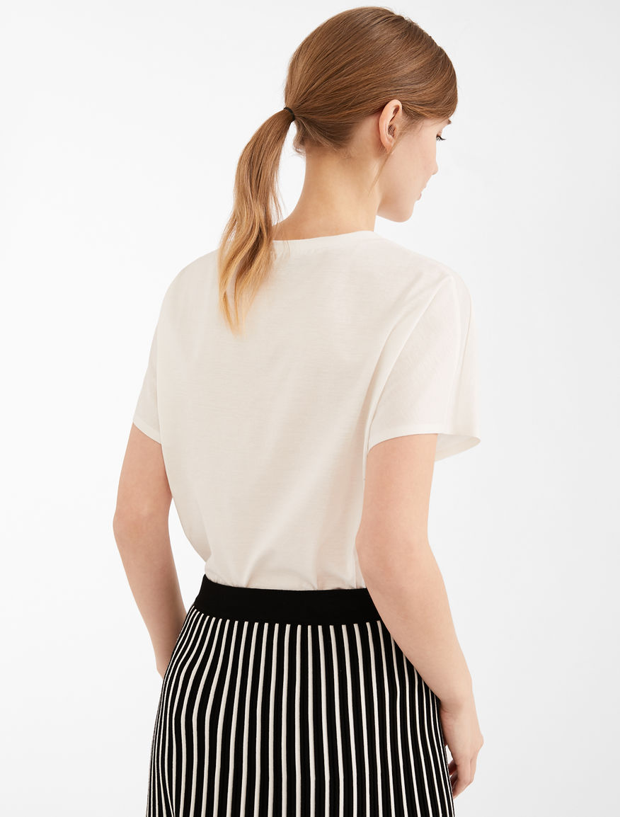 T-shirt in jersey di cotone Weekend Maxmara T-shirt in jersey di cotone Weekend Maxmara