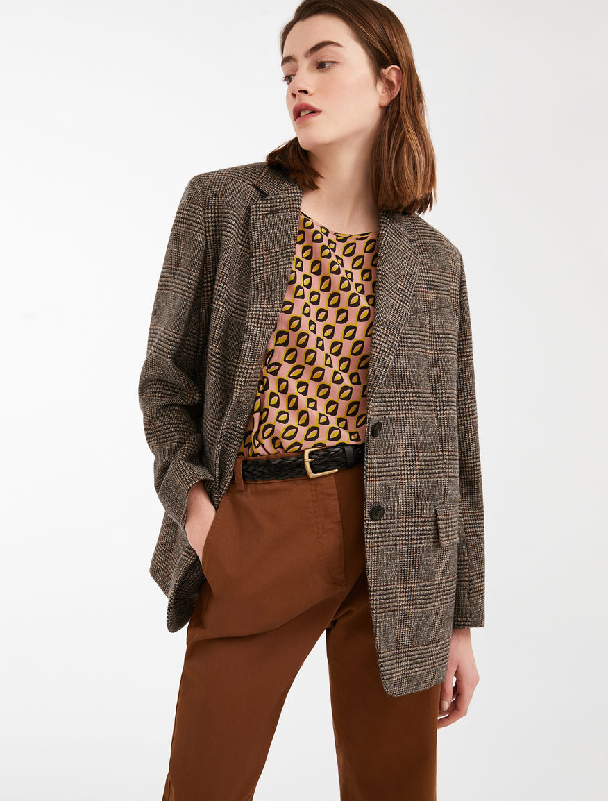 Silk crepe de chine T-shirt Weekend Maxmara Silk crepe de chine T-shirt Weekend Maxmara