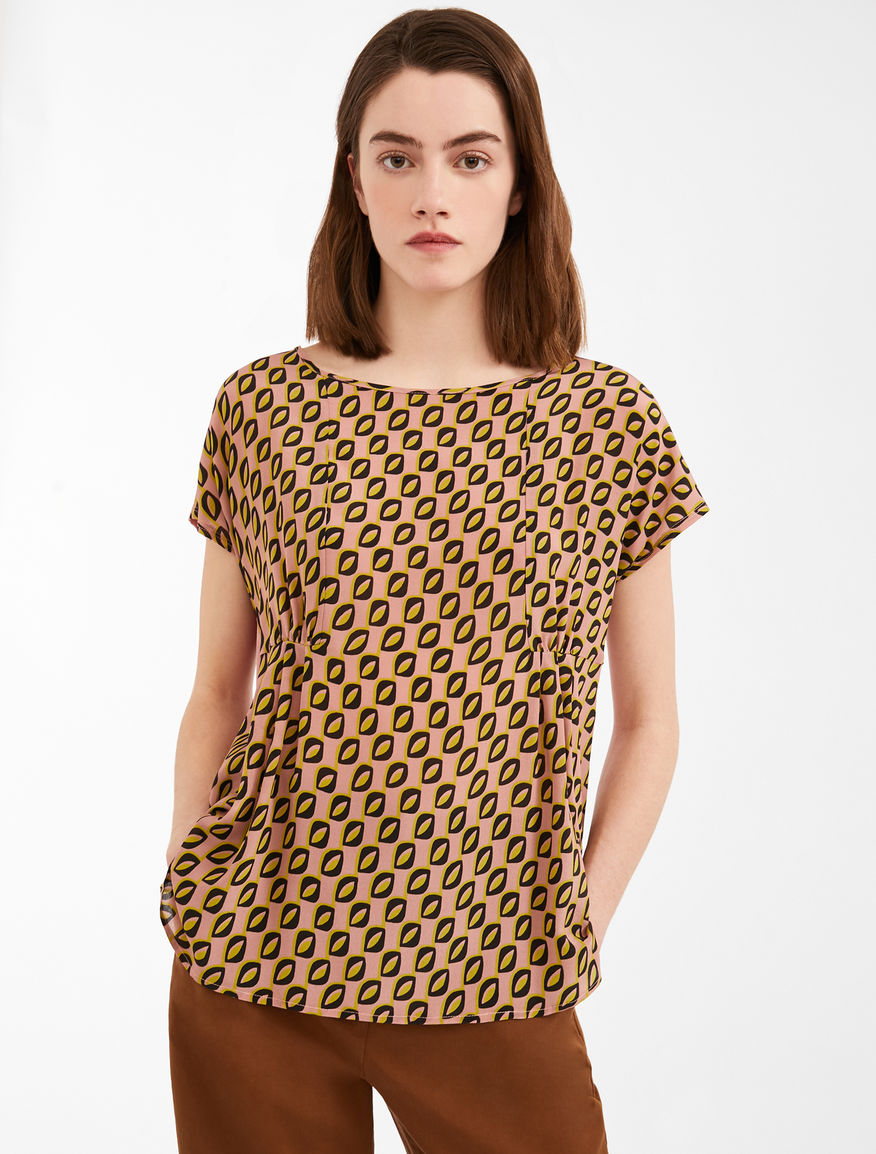 Silk crepe de chine T-shirt Weekend Maxmara Silk crepe de chine T-shirt Weekend Maxmara