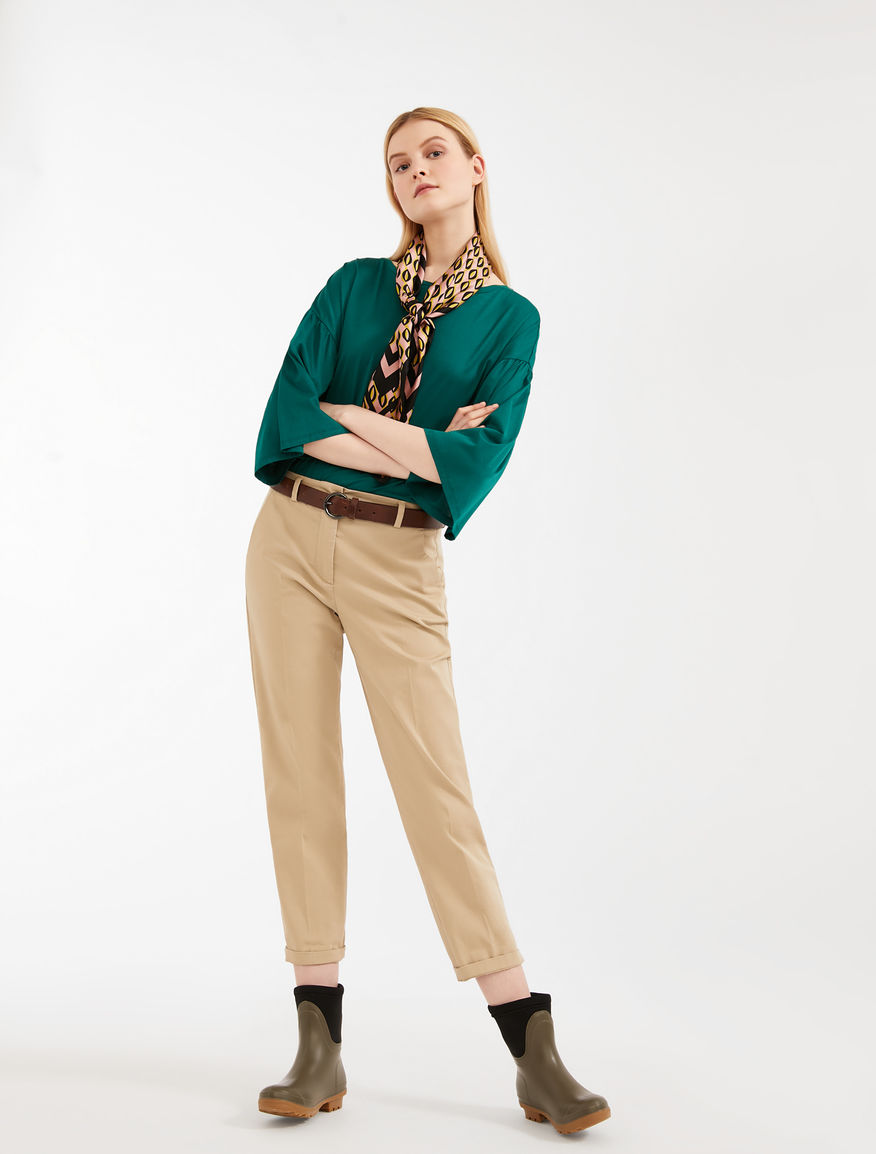 T-shirt in jersey di cotone Weekend Maxmara T-shirt in jersey di cotone Weekend Maxmara