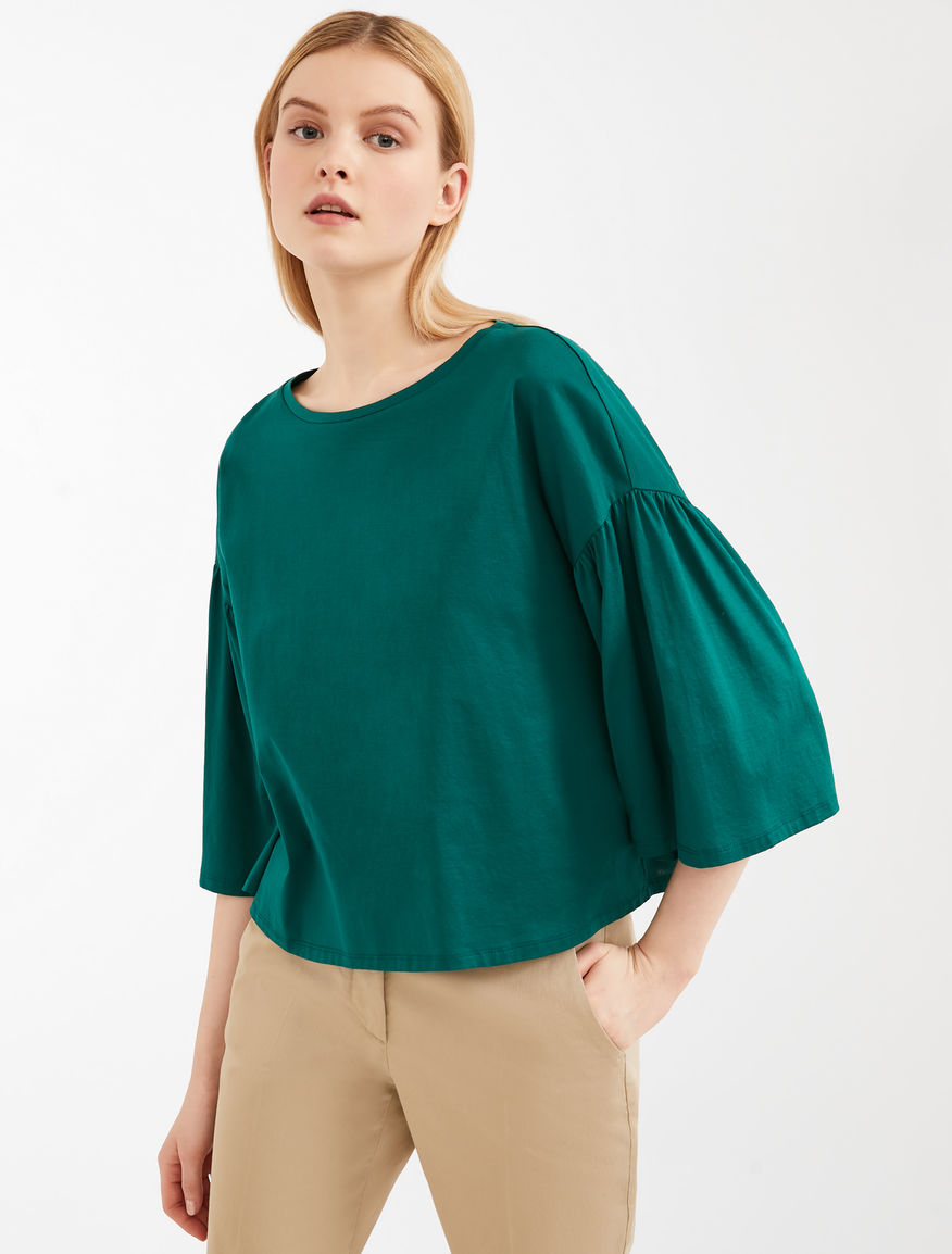 T-shirt in jersey di cotone Weekend Maxmara T-shirt in jersey di cotone Weekend Maxmara